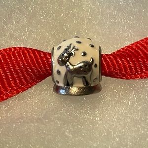 Pandora Merry Christmas Snowglobe Charm